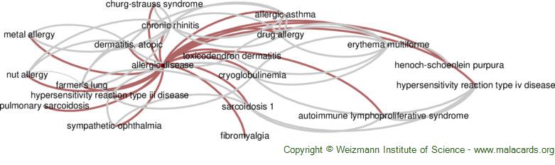 Allergic Disease Disease Malacards Research Articles Drugs Genes Clinical Trials 7641