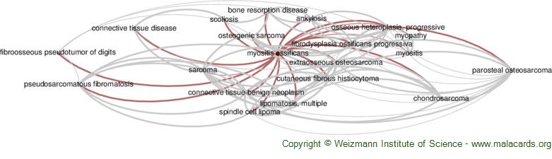 Diseases related to Myositis Ossificans