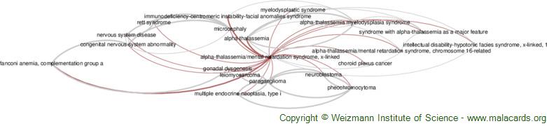 Diseases related to Alpha-Thalassemia/mental Retardation Syndrome, X-Linked