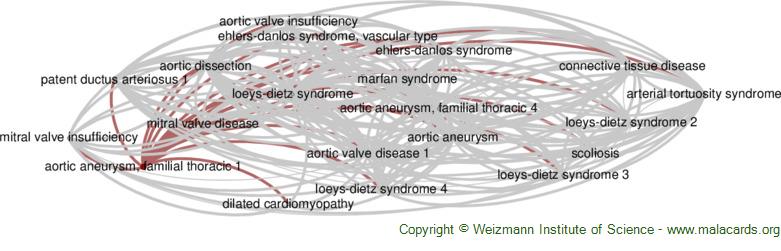 Diseases related to Aortic Aneurysm, Familial Thoracic 1
