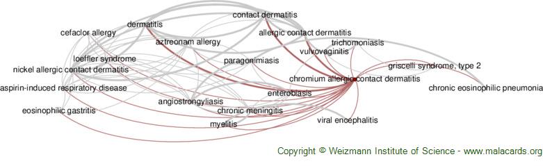 Diseases related to Chromium Allergic Contact Dermatitis
