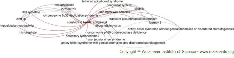 Diseases related to Constricting Bands, Congenital