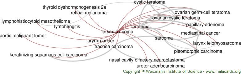 Diseases related to Larynx Sarcoma
