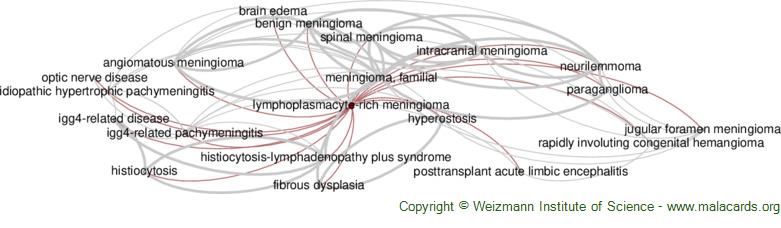 Diseases related to Lymphoplasmacyte-Rich Meningioma