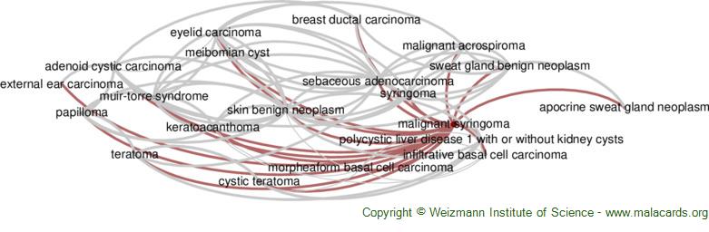 Diseases related to Malignant Syringoma