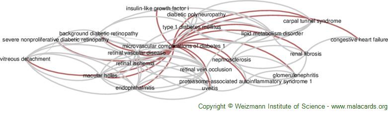 Diseases related to Microvascular Complications of Diabetes 1