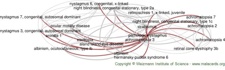 Diseases related to Pathologic Nystagmus