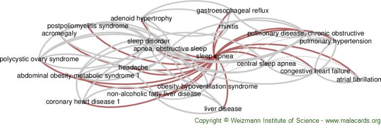 Diseases related to Sleep Apnea